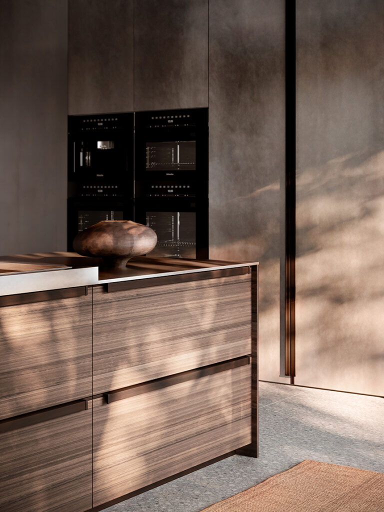 Sistema de cocina Maxima 2.2 de CESAR con diseño contemporáneo y acabados premium