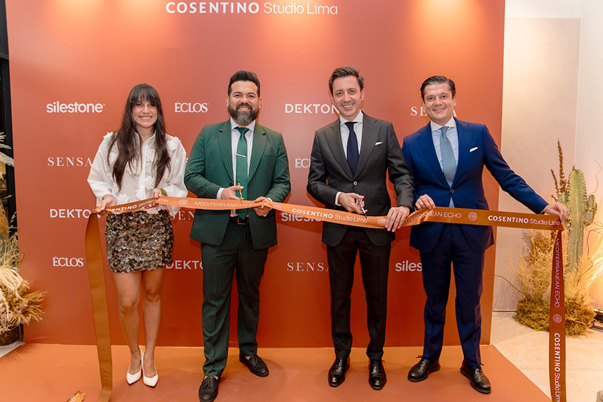 Cosentino impulsa su expansión en Latinoamérica con nuevas filiales en Perú y Chile y la apertura del Studio Lima.