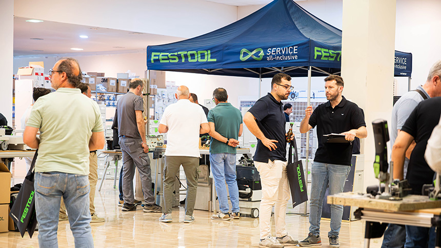 Juracor acoge el evento “Festool Professional Power On Site”