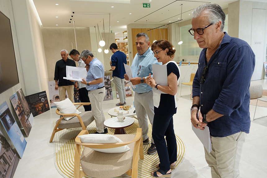 Reunión del jurado del Cosentino Design Challenge en Cosentino City Almería.