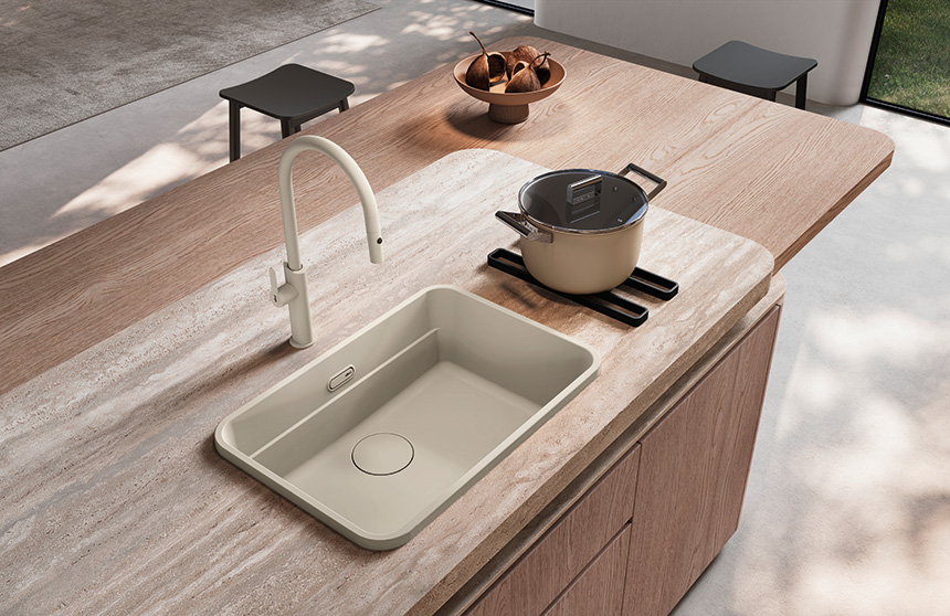 Nuevo fregadero Opera de la colección Élite Kitchen 2026.