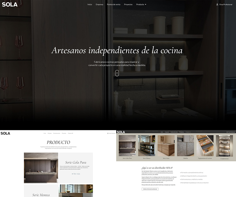 Sola tiene nueva web
