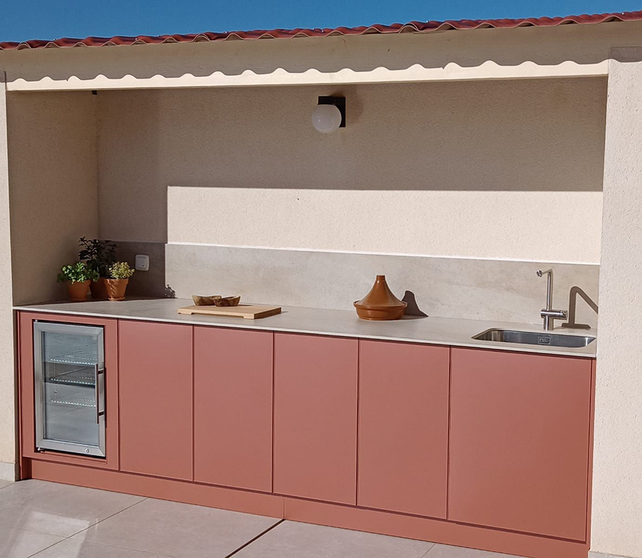 cocina de exterior IMD Cabinets