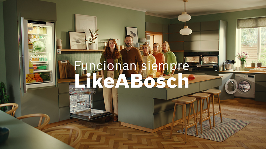 Los consumidores españoles eligen a Bosch como su marca de electrodomésticos favorita