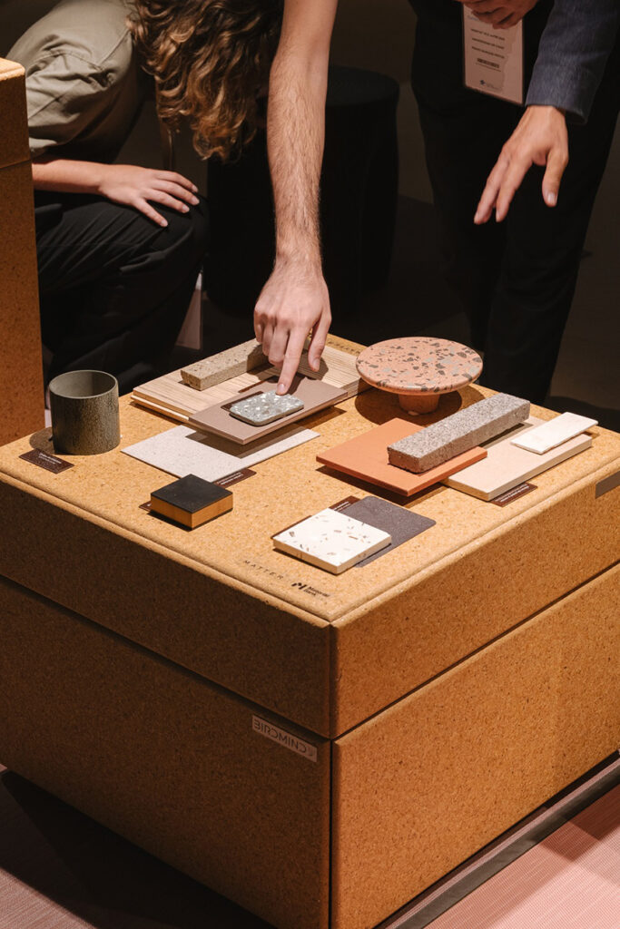 Materiales para arquitectura e interiorismo presentados por Matter.