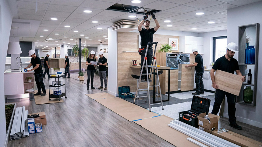 Naturia Kitchen renueva su showroom Studio Sur en Madrid