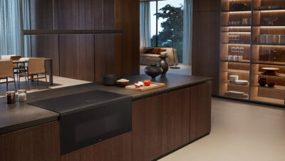 Luna de Elica, lámpara inteligente de diseño para cocina contemporánea