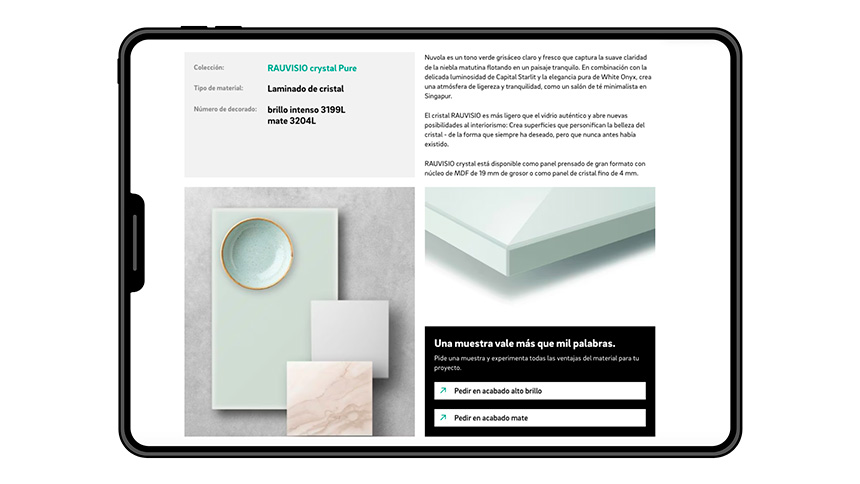 Herramienta digital REHAU para arquitectura e interiorismo