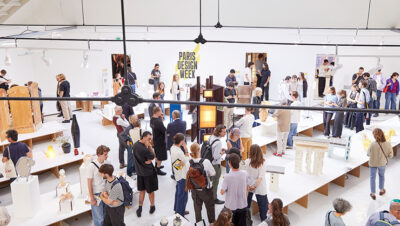 Exposición de diseño contemporáneo durante Paris Design Week.