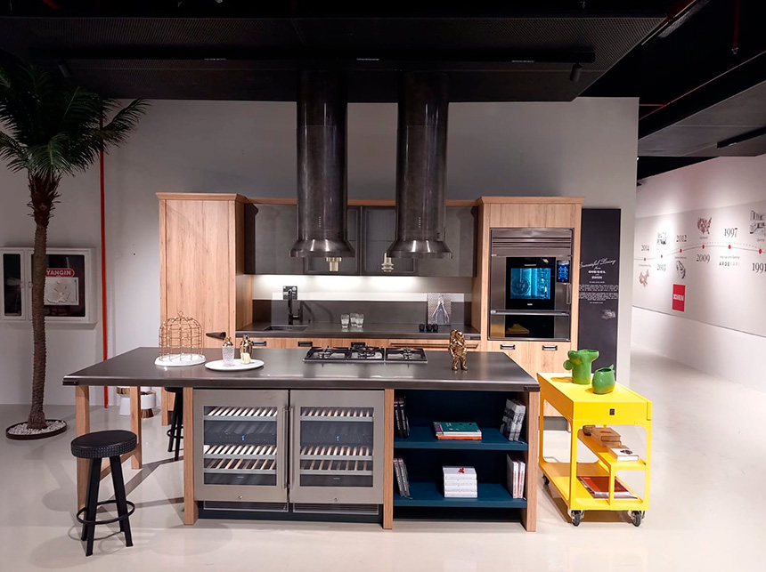 Espacio de interiorismo italiano Scavolini.