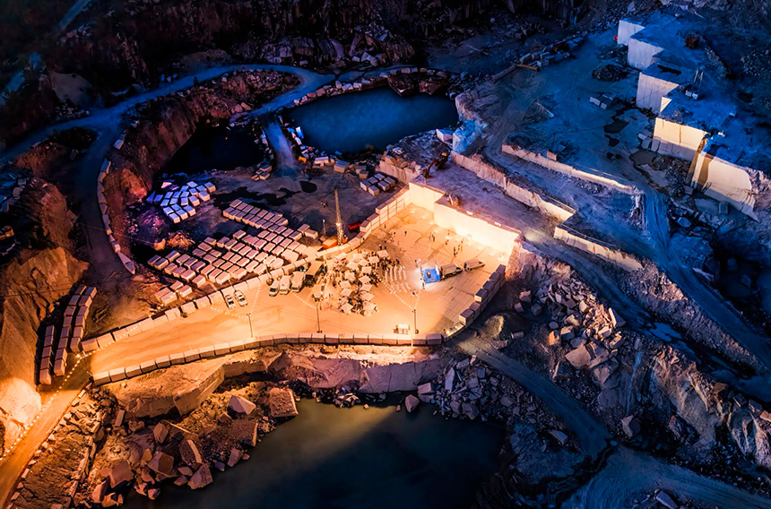 Exposición de empresas de piedra natural en Stonegal.