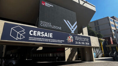 Cersaie 2026 en BolognaFiere, feria internacional de cerámica y equipamiento de baño