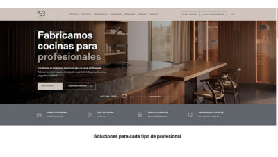 Nueva web de Bc3 Cocinas para profesionales del sector de la cocina