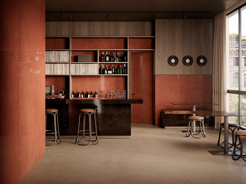 Gres porcelánico Grande Lume para proyectos de interiorismo