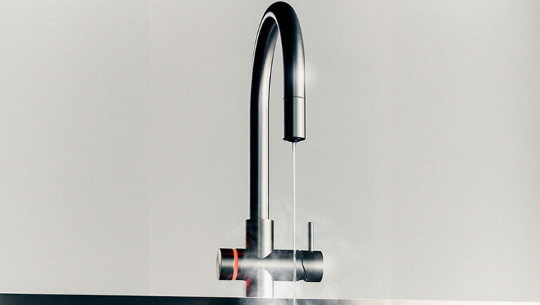 Idealaqua+ grifo de cocina electrónico de QuadroDesign