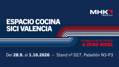 MHK Ibérica presenta musterhaus küchen, xeno y neola en Espacio Cocina SICI Valencia 2026