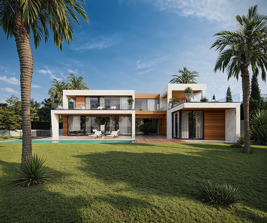 Villa de lujo Villa Carolina en Nueva Andalucía Marbella