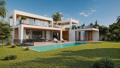 Villa Carolina Marbella de RGZ Developers y Cosentino