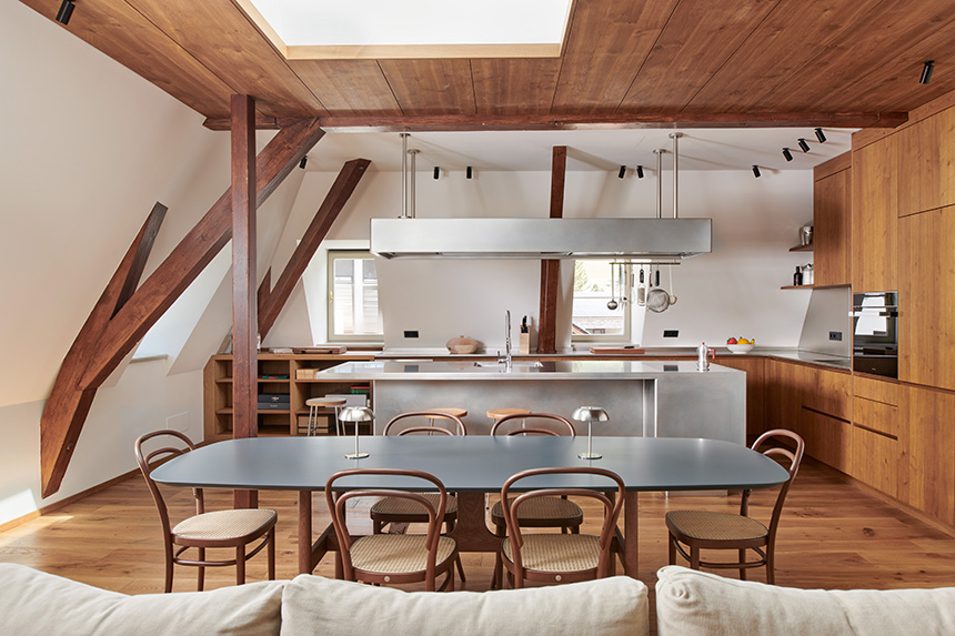 Cocina de acero inoxidable Ego de Abimis en San Candido