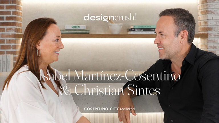 Design Crush de Cosentino, videopodcast sobre diseño contemporáneo con 33 capítulos en YouTube