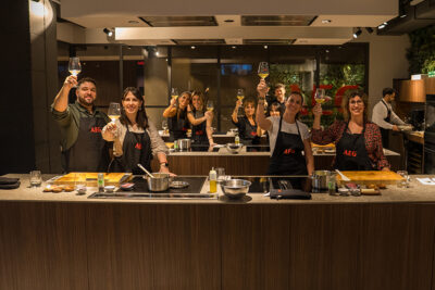 Participantes del III Concurso de Cocina de AEG.