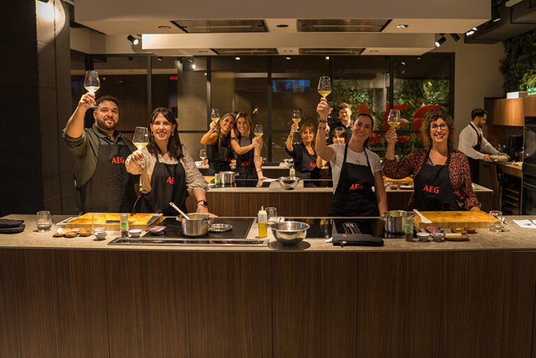 Participantes del III Concurso de Cocina de AEG.