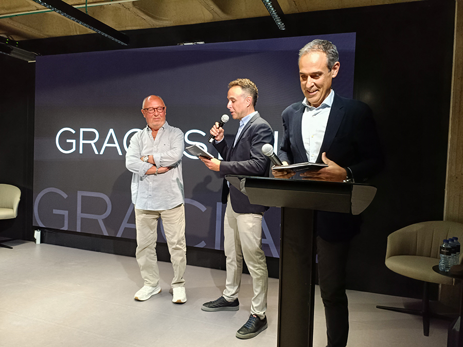 Emotivo homenaje de Cucine Home Group a Luis Dolz