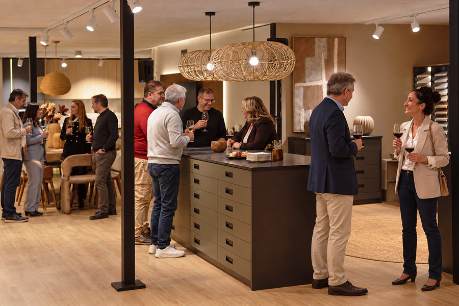 Así fue la reapertura del showroom Studio Sur de Naturia Kitchen