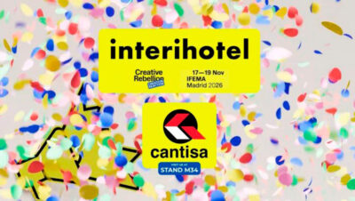 Cantisa lleva sus novedades en cantos y recubrimientos a Interihotel Madrid 2026
