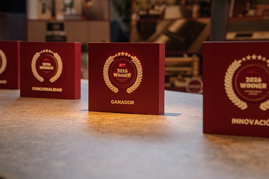 Premios del III Concurso Nacional de Diseño de Cocina de AEG.