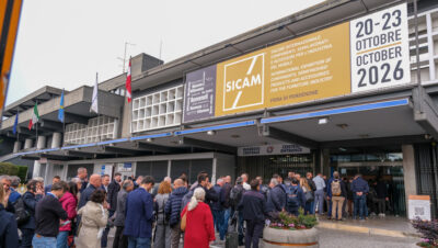 SICAM 2026 en Pordenone: visitantes profesionales y expositores de la feria de componentes para muebles